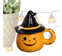 Tazza Da Caffè Halloween - Tazze In Ceramica Fantasma Divertenti - Tazze da Tè per Cucina Routine Quotidiana Università Serata di Giochi Riunioni di Club del Libro Festa Casa e Camera dello Studente