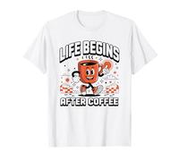 Tazza da caffè Happy Thumbs Up Retro Morning Vibes Maglietta