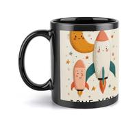 Tazza da caffè in ceramica da 11 once, robusta tazza stampata per uso quotidiano Confessione celeste, ottima idea regalo per uomini, donne, mamma, papà, San Valentino, anniversario, inaugurazione del