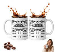 Tazza da caffè in ceramica da 350 ml, con messaggio nascosto, tazza da caffè con messaggio nascosto, divertente tazza da ufficio con messaggi segreti, regalo per uomini, donne, amici, colleghi, amanti