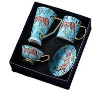 Tazza da caffè in ceramica, grande capacità, set regalo per matrimoni e | Elegante set di tazze da caffè in ceramica, perfetto per regali, matrimoni o per gustare le tue bevande preferite