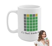 Tazza da caffè, in ceramica, lavabile in lavastoviglie, adatta al microonde, regalo creativo per gli amanti di caffè, latte, tè, acqua, bevande e parole