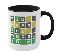 Tazza da caffè, in ceramica, lavabile in lavastoviglie, adatta al microonde, regalo creativo per gli amanti di caffè, latte, tè, acqua, bevande e parole