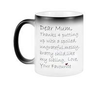 Tazza da caffè in ceramica Mamma - Tazza da caffè in ceramica, tazza da caffè mamma con stampa di lettere | Tazza di colore mutevole sensibile alla temperatura madre, tazza da caffè in ceramica per m