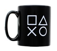 Tazza Da Caffè In Ceramica Nera Con Logo E Icone PlayStation