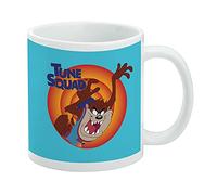 Tazza da caffè in ceramica Space Jam: A New Legacy Taz, idea regalo per caffè, tè e bevande calde, 325 ml, bianco