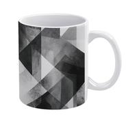 Tazza da caffè in ceramica, tazza robusta da 11 once con stampa di poesia in scala di grigi, idea regalo per uomini, donne, mamma, papà, anniversario, matrimonio, perfetta per casa o ufficio