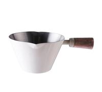 Tazza da caffè in metallo MEETER da 90 ml | Contenitore in legno per una misurazione ', ideale per uso domestico e commerciale per garantire un dosaggio uniforme del caffè con