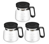 Tazza da caffè in vetro 16 oz resistente al calore con coperchio da viaggio in