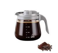 Tazza da caffè in vetro, design resistente al calore per tè caldi, cioccolata calda e caffè freddo, grande capacità per uso versatile delle bevande