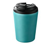 Tazza da caffè isolata con coperchio, 380 ml, portatile, a prova di perdite, design a doppia parete, per caffè, tè, vino, succhi di frutta, ufficio, casa, Dra
