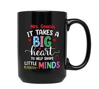 Tazza da caffè It Takes A Big Heart Tazza Mug Vintage Tazzas Mug da caffè in Ceramicas Tazzas Regalo per Collega Anniversari Fidanziati 330 Ml