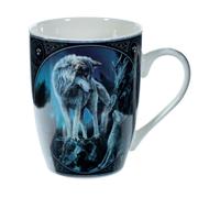 Tazza Da Caffè Lisa Parker Wolf Porcellana 300ml Guida Multicolore