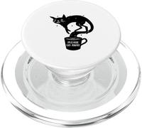 Tazza da caffè, motivo: gatto di Halloween PopSockets PopGrip per MagSafe