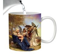 Tazza Da Caffè Natività - Tazza In Ceramica Con Scena Di Natale, Tazza Da Caffè Ispirante | Tazza Di Ceramica Di Scena Della Natività Ispirante Di 11oz, Tazza Da Caffè Storia Di Natale Religiosa