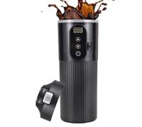 Tazza da caffè per auto, 12 V/24 V Travel Coffee Cup, LCD Display Temperature Mug, Water Warmer Bottle for Car, Electric Mug for Car Use, Efficient Heating Coffee Mug, 500 ml Travel Coffee Mug