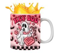 Tazza da caffè per Halloween, per l'autunno - Tazza da 350 ml, con manico per bere il tè di uomini e donne nelle vacanze in autunno e per il compleanno