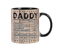 Tazza da caffè per la festa del papà - Tazza in ceramica, tazza d'acqua di design meccanico, tazza da tè | tazza da bevanda fantasia resistente alla temperatura 11oz, tazza da caffè lavabile in