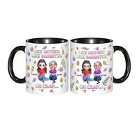 Tazza da caffè personalizzata con scritta in inglese "My Daughter from Mom The Only Thing Better Than Being Your Parent is Watching You Be A Mom Cup for Daughter from Mommy Mama on Mother's Day