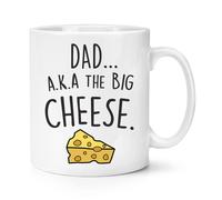 Tazza Da Caffè Personalizzata Gift Base 10oz Big Cheese Papà Festa Del Papà