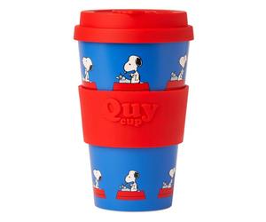 Tazza da caffè QuyCup Peanuts Snoopy 400 ml (macchina da scrivere)