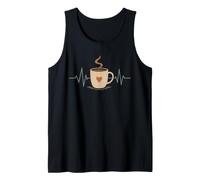 Tazza da caffè retrò con Battito Cardiaco Canotta