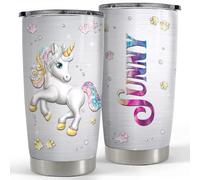 Tazza Da Caffè Riutilizzabile Tazze Da Viaggio Portatile Mug Termica Per Amico Papà Mamma 590 Ml Gioielli Personalizzati Con Unicorno, Stile Unicorno, Consigli