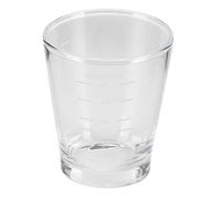 Tazza da caffè, tazzine da caffè da 80 ml Bicchiere da liquore Tazza da latte resistente al calore Misurino in vetro con bilancia per caffetteria