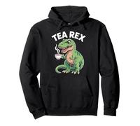 Tazza da caffè Tea Rex dinosauro umorismo Felpa con Cappuccio