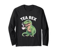 Tazza da caffè Tea Rex dinosauro umorismo Maglia a Manica