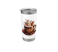 Tazza da cioccolata calda I Chocolate Lover I Hot Chocolate Day Bicchiere termico in acciaio inox doppia parete