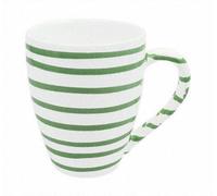 Tazza Da Colazione Gmundner Ceramica Verde Fiammeggiata Max 0,3 L / h: 10,5 cm