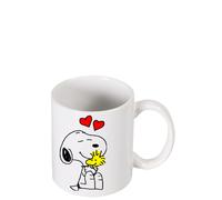 TAZZA DA COLAZIONE TEMA SNOOPY TAZZA DA CAFFE LATTE 320 ML SNOOPY IDEA REGALO