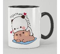 Tazza da coppia con orsetti carini - "Bubu & Dudu" Dolce design con orsetti, tazza da caffè in ceramica da 325ml, regalo perfetto per San Valentino e anniversario per lui/lei, lavabile in lavastovigli
