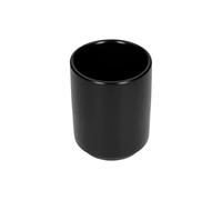 Fellow Monty | Tazze per il latte art | Tazza in ceramica a doppia parete per Latte | Nero opaco con base in grafite | Tazza da 325 ml
