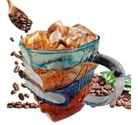 Tazza Da Libro Dipinto - Sedile Di Sabbia Pieghevole Esterno, Sedia Estiva Portatile Con Tonalità | Cauva Pronto Per I Viaggi Per Terrazza, , Bordo Della Piscina, Picnic O Campeggio, Rifugi Sola