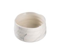 Tazza da matcha in ceramica CHiATO Chawan Cloud Mist - Bianco / Blu grigiastro
