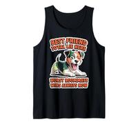 Tazza da tè amante dei cani donne uomini carino piccolo razza Sassy Pet Humor Canotta