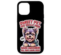 Tazza da tè amante dei cani donne uomini carino piccolo razza Sassy Pet Humor Custodia per iPhone 12/12 Pro