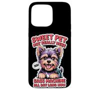 Tazza da tè amante dei cani donne uomini carino piccolo razza Sassy Pet Humor Custodia per iPhone 15 Pro Max