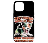 Tazza da tè amante dei cani donne uomini carino piccolo razza Sassy Pet Humor Custodia per iPhone 15