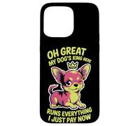 Tazza da tè amante dei cani donne uomini carino piccolo razza Sassy Pet Humor Custodia per iPhone 15 Pro Max