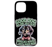 Tazza da tè amante dei cani donne uomini carino piccolo razza Sassy Pet Humor Custodia per iPhone 15