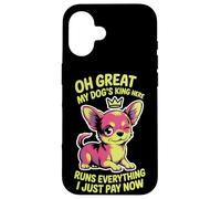 Tazza da tè amante dei cani donne uomini carino piccolo razza Sassy Pet Humor Custodia per iPhone 16