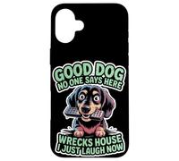 Tazza da tè amante dei cani donne uomini carino piccolo razza Sassy Pet Humor Custodia per iPhone 16 Plus