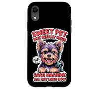 Tazza da tè amante dei cani donne uomini carino piccolo razza Sassy Pet Humor Custodia per iPhone XR