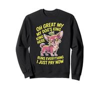 Tazza da tè amante dei cani donne uomini carino piccolo razza Sassy Pet Humor Felpa