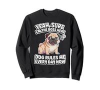 Tazza da tè amante dei cani donne uomini carino piccolo razza Sassy Pet Humor Felpa