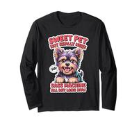 Tazza da tè amante dei cani donne uomini carino piccolo razza Sassy Pet Humor Maglia a Manica