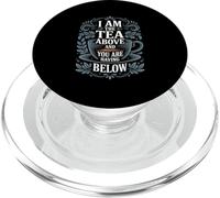 Tazza da tè decorata con scritta "I Am The Tea" PopSockets PopGrip per MagSafe
